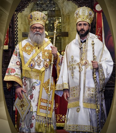 Metropolitan Basilios with Patriarch John X